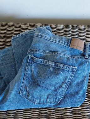 Vintage American Eagle Hi~Rise Girlfriend Button Fly Jeans